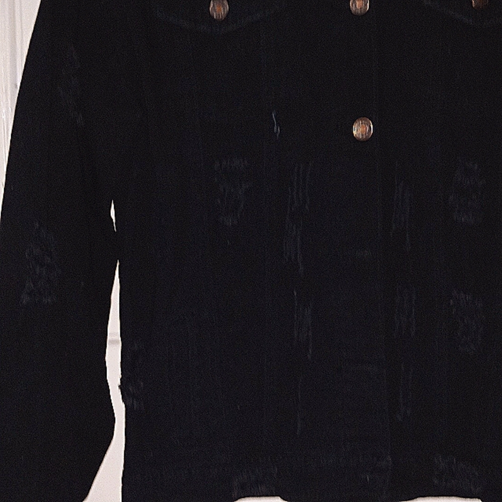Distressed button down - Picture 3 of 4